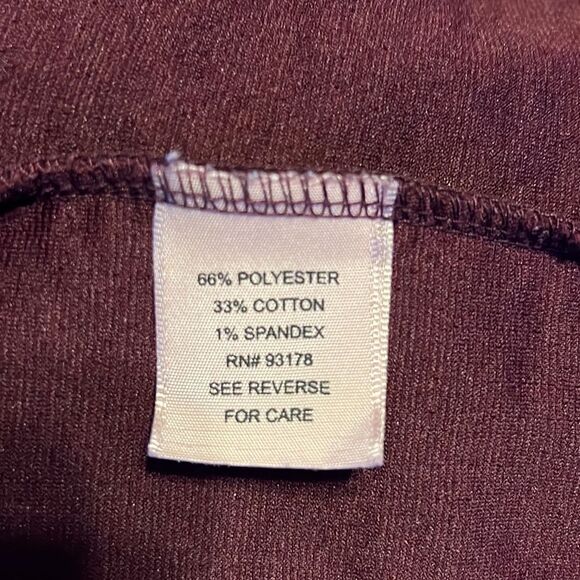 Philosophy Long Cardigan Sweater Plum Small - Picture 11 of 11